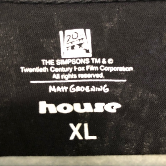 The Simpsons Twentieth Century Fox Film Matt Groening Allover Graphic T-Shirt XL - Picture 6 of 12